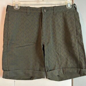 J.Crew  9" Gramercy short / 31 / UTILITY GREY IKAT DOT